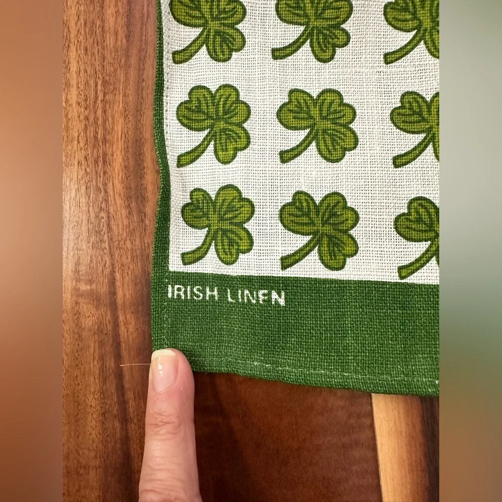 I LOVE IRELAND 🇮🇪 IRISH LINEN MADE IN IRELAND 29” x 17”